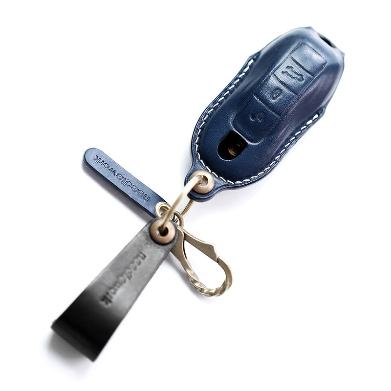 NEEDLEWORK Leather Car Key Cases for Macan Panamera Cayenne