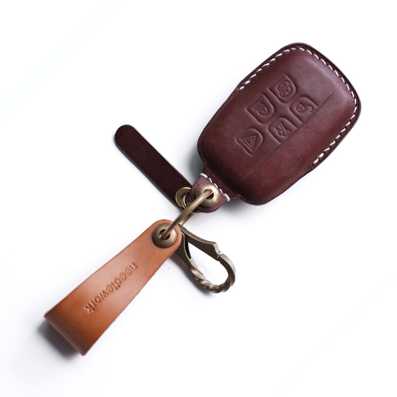 NEEDLEWORK Leather Car Key Cases for LAND ROVER Car
