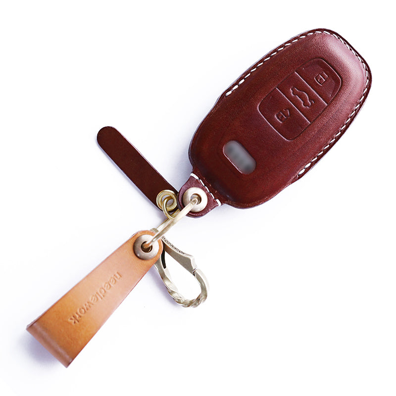 NEEDLEWORK Leather Car Key Cases for Audi Q2L/A2L/A4L/A5/Q5L/A6L Car