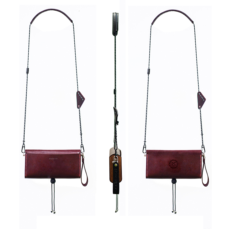 NEEDLEWORK Classic retro creative Leather multifunctional storage bag