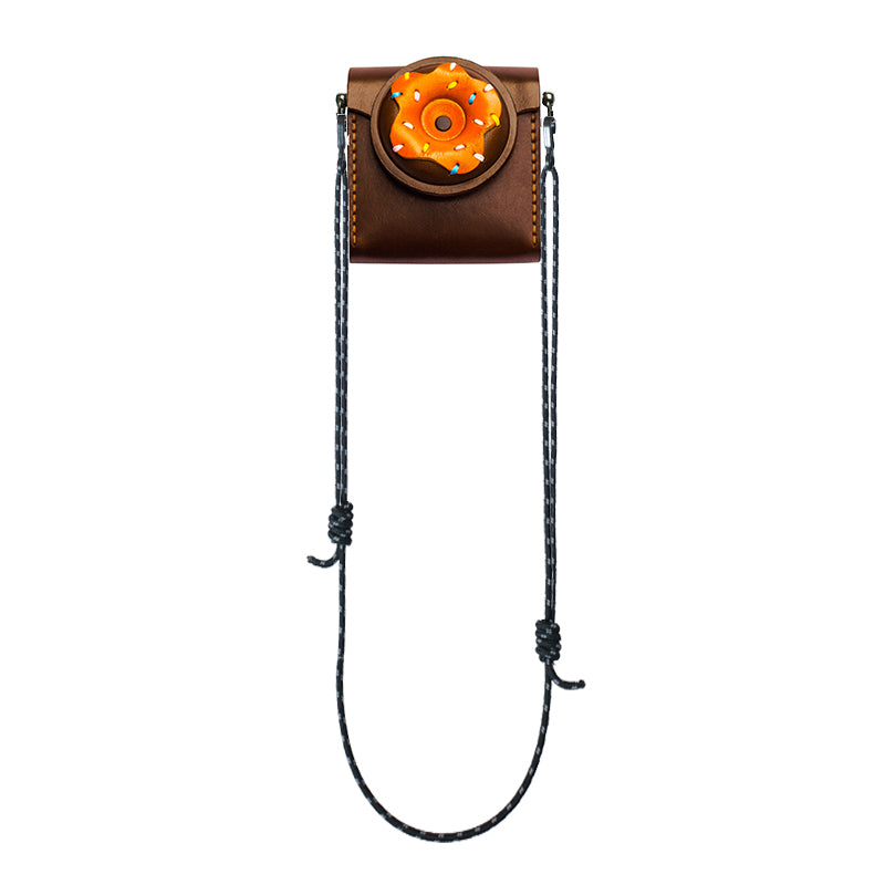 NEEDLEWORK Leather Donut phone bag for all phone models