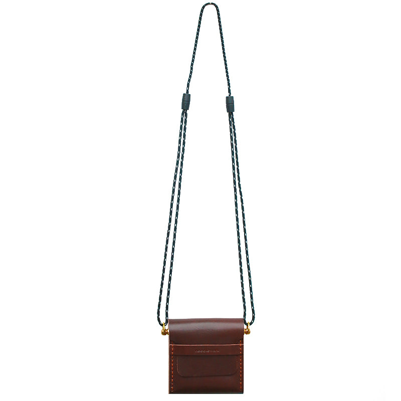 NEEDLEWORK Leather vintage phone bag multifunctional storage bag