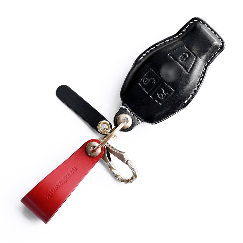NEEDLEWORK Leather Car Key Cases for Mercedes-Benz Maybach