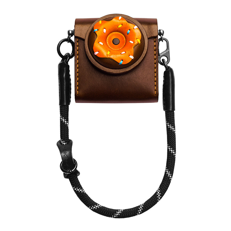 NEEDLEWORK Leather Donut phone bag for all phone models