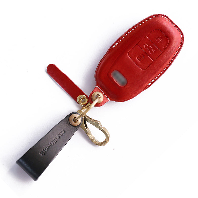 NEEDLEWORK Leather Car Key Cases for Audi Q2L/A2L/A4L/A5/Q5L/A6L Car