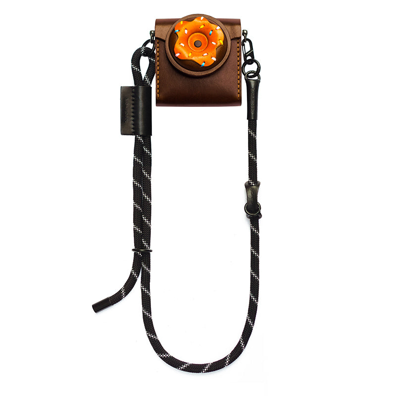 NEEDLEWORK Leather Donut phone bag for all phone models