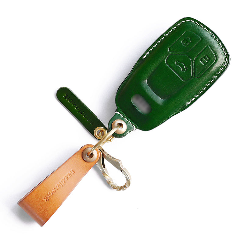 NEEDLEWORK Leather Car Key Cases for Audi Q2L/A2L/A4L/A5/Q5L/A6L Car