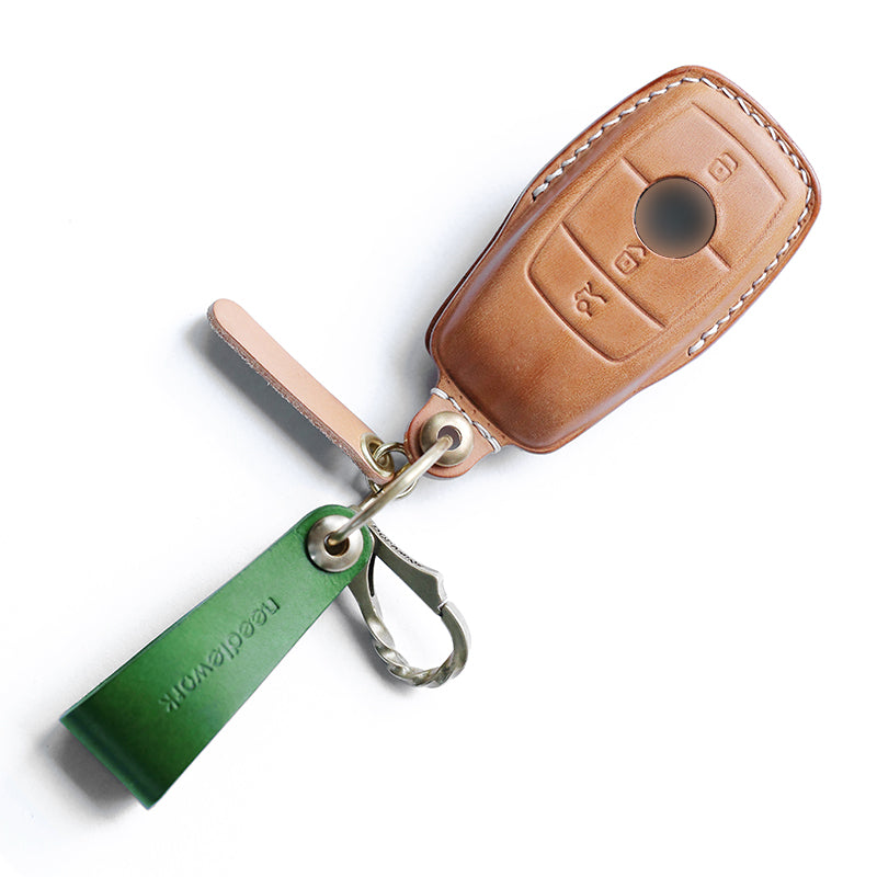 NEEDLEWORK Leather Car Key Cases for Mercedes-Benz Maybach