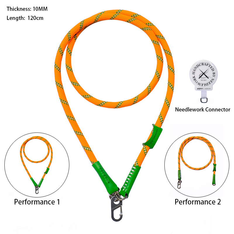 NEEDLEWORK Premium colorful multifuctional phone straps