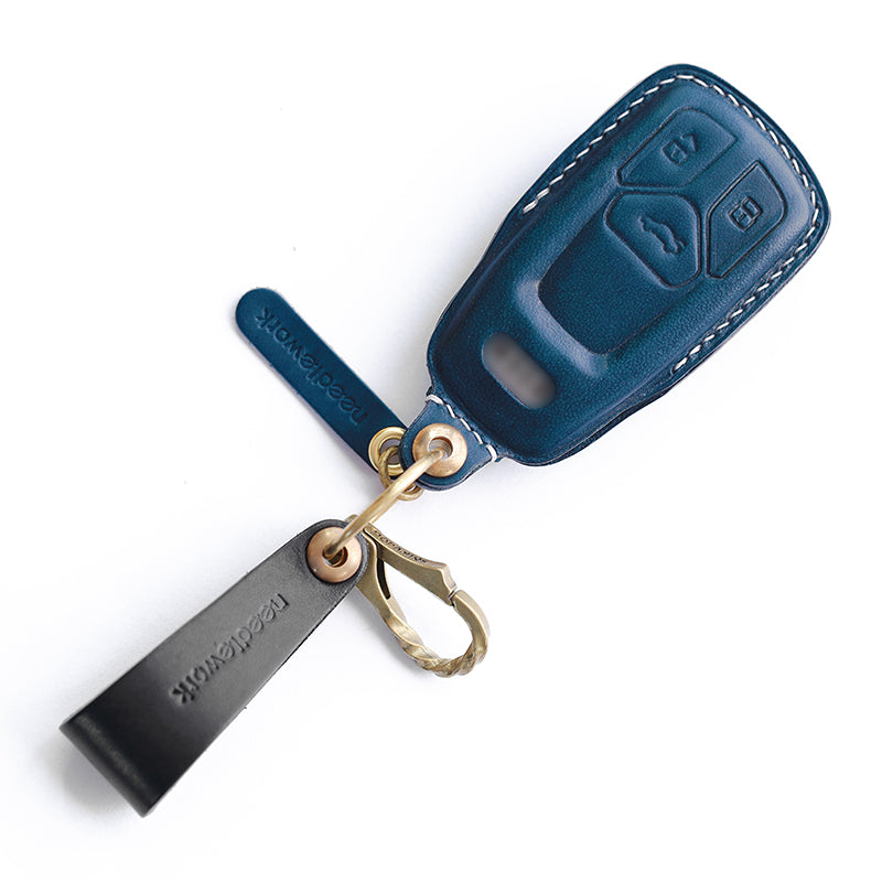 NEEDLEWORK Leather Car Key Cases for Audi Q2L/A2L/A4L/A5/Q5L/A6L Car