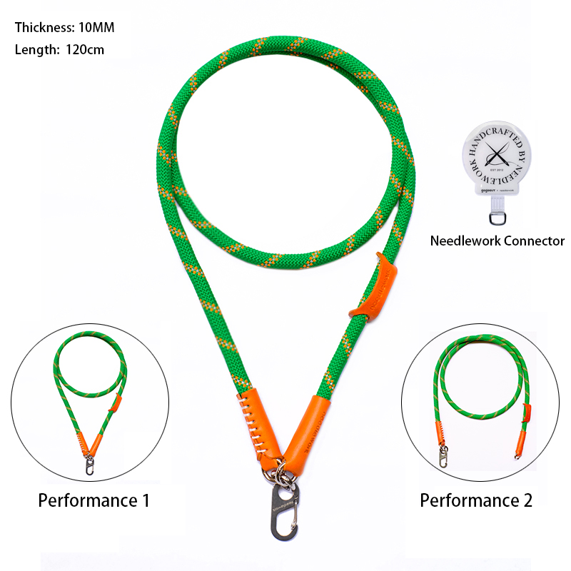 NEEDLEWORK Premium colorful multifuctional phone straps