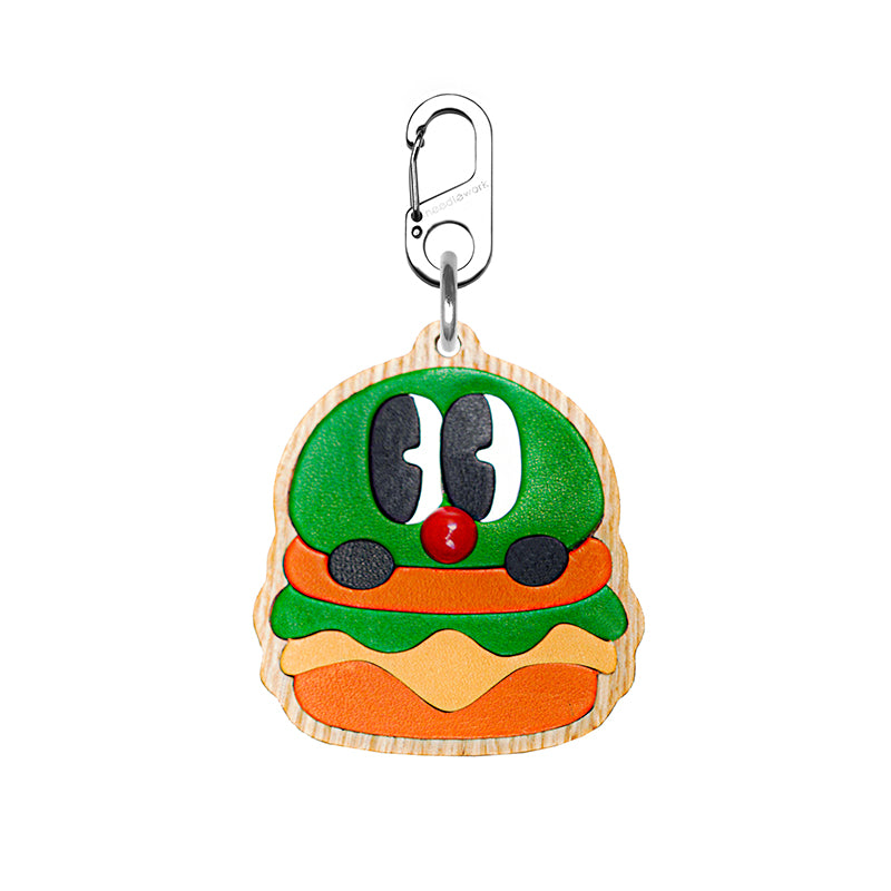 NEEDLEWORK Handcrafted coffee themed pendant/keychain