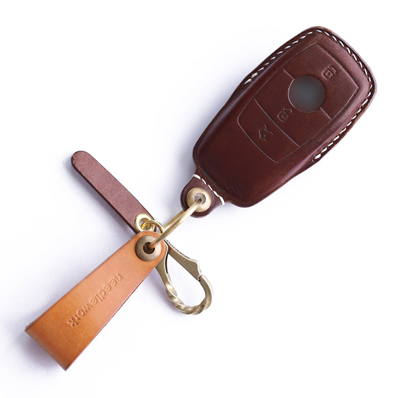 NEEDLEWORK Leather Car Key Cases for Mercedes-Benz Maybach