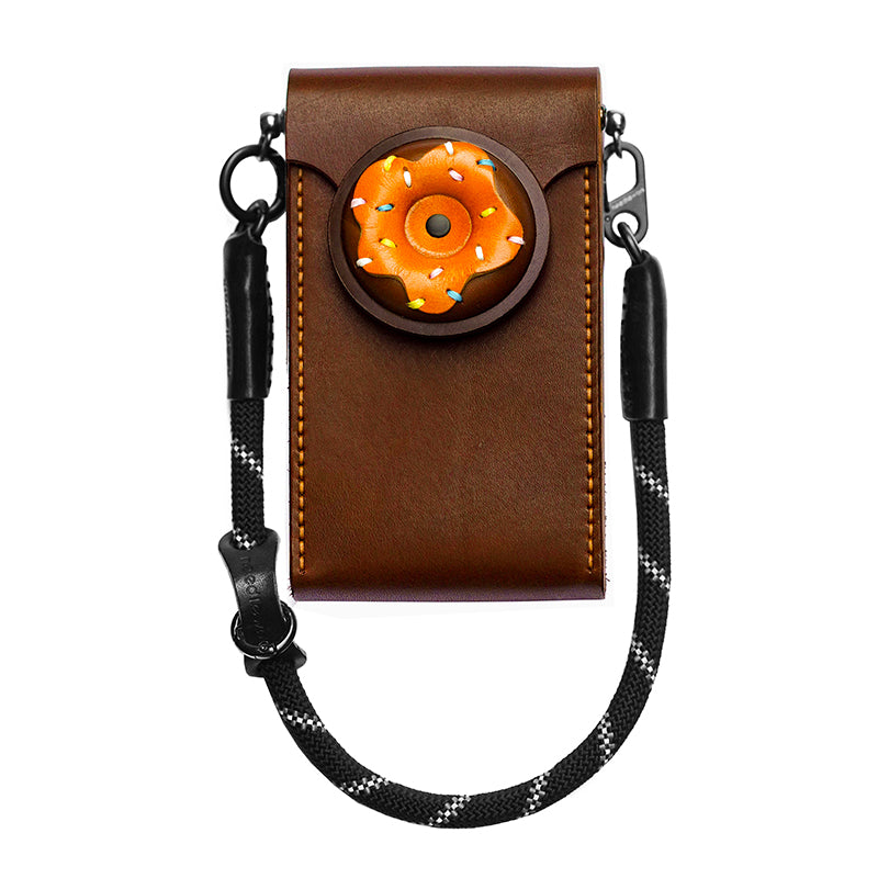 NEEDLEWORK Leather Donut phone bag for all phone models