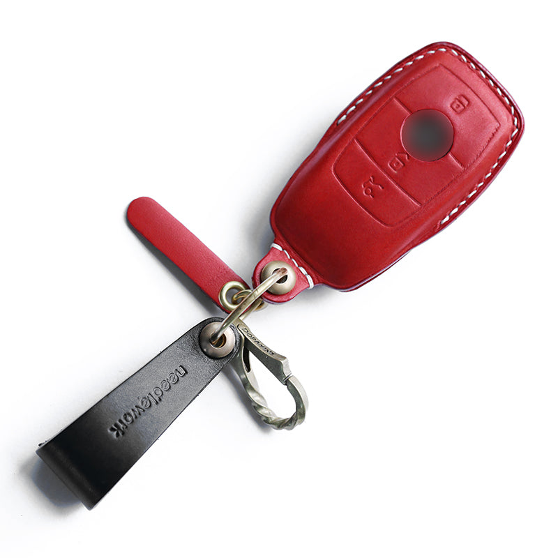 NEEDLEWORK Leather Car Key Cases for Mercedes-Benz Maybach