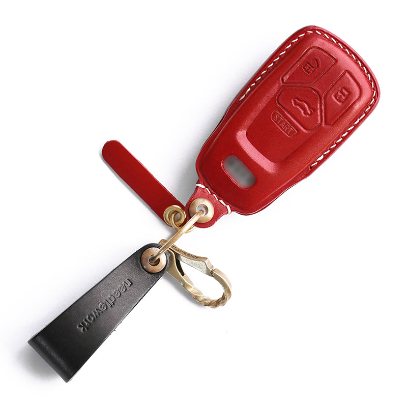 NEEDLEWORK Leather Car Key Cases for Audi Q2L/A2L/A4L/A5/Q5L/A6L Car