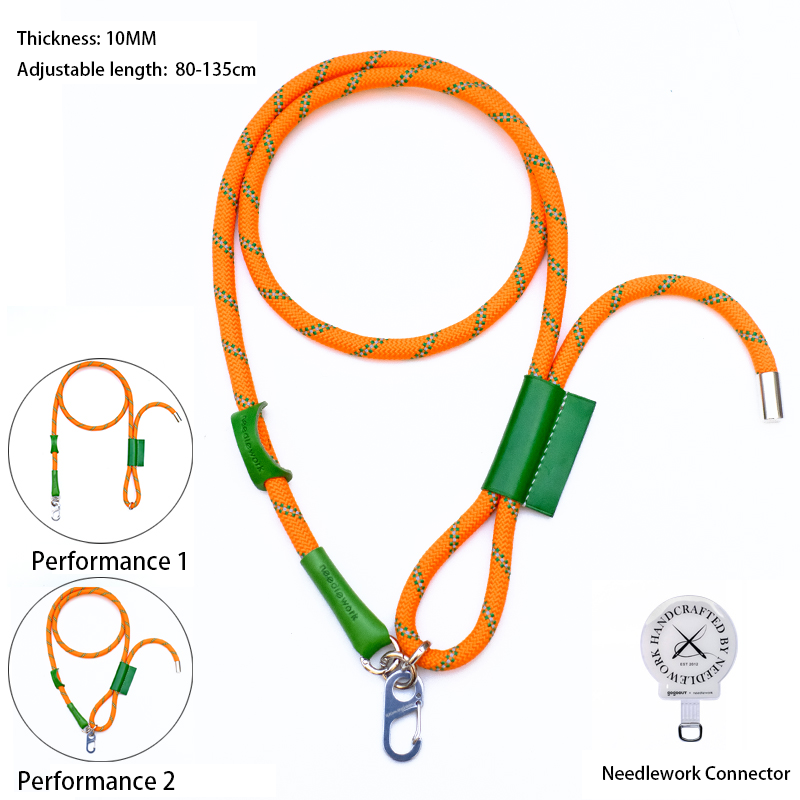 NEEDLEWORK Premium colorful multifuctional phone straps