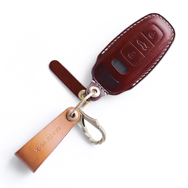 NEEDLEWORK Leather Car Key Cases for Audi Q2L/A2L/A4L/A5/Q5L/A6L Car