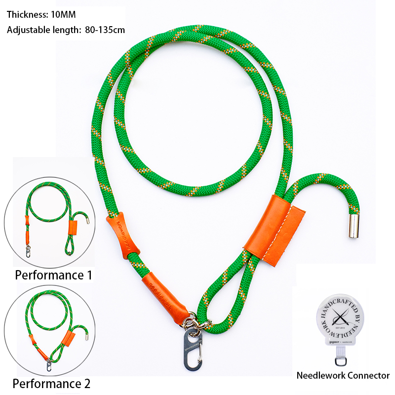 NEEDLEWORK Premium colorful multifuctional phone straps