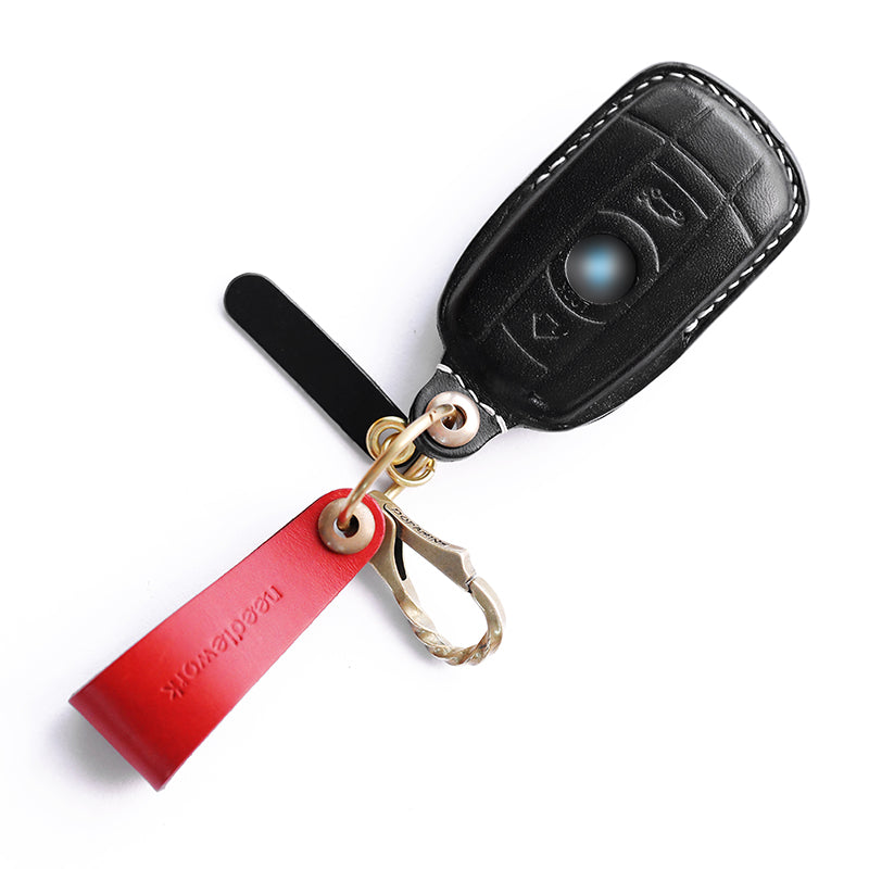 NEEDLEWORK Leather Car Key Cases for BavarianMotoWork(BMW) Car
