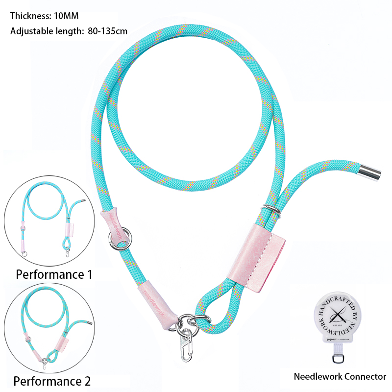 NEEDLEWORK Premium colorful multifuctional phone straps