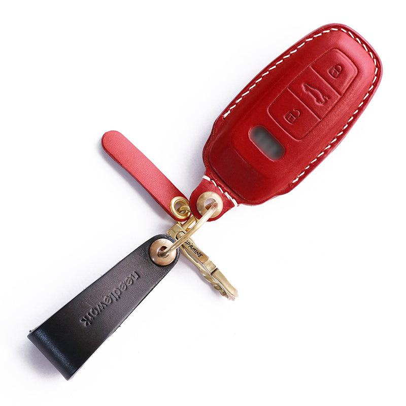 NEEDLEWORK Leather Car Key Cases for Audi Q2L/A2L/A4L/A5/Q5L/A6L Car