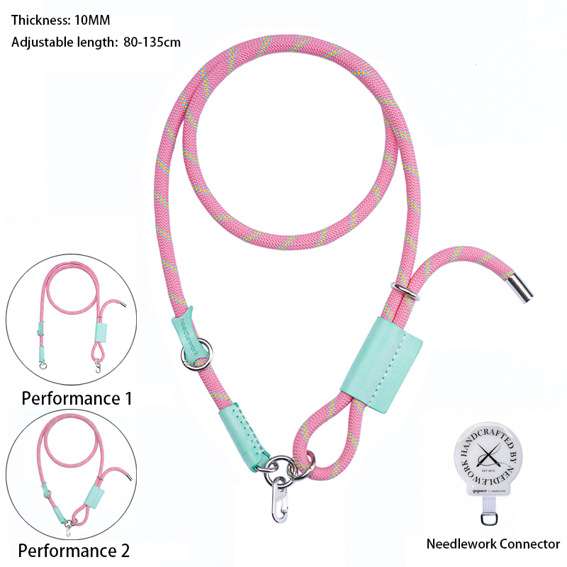 NEEDLEWORK Premium colorful multifuctional phone straps