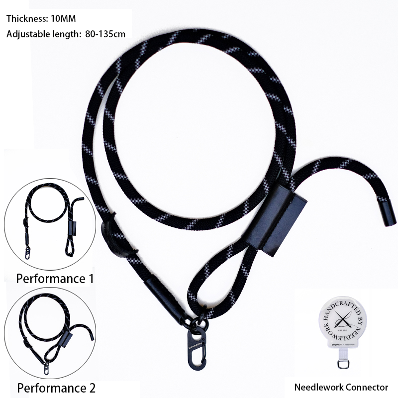 NEEDLEWORK Premium colorful multifuctional phone straps