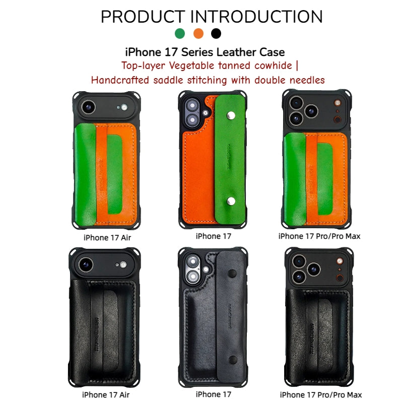 New Arrivals! Needlework iPhone 17 Series Classic Flip cover Wallet/Purse Crossbody phone case