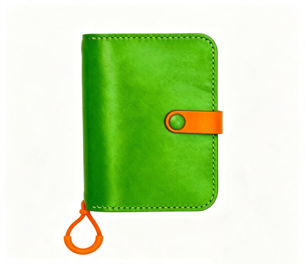 Hand-Stitched Italian Leather Crossbody Wallet for iPhone 18 fold ultra