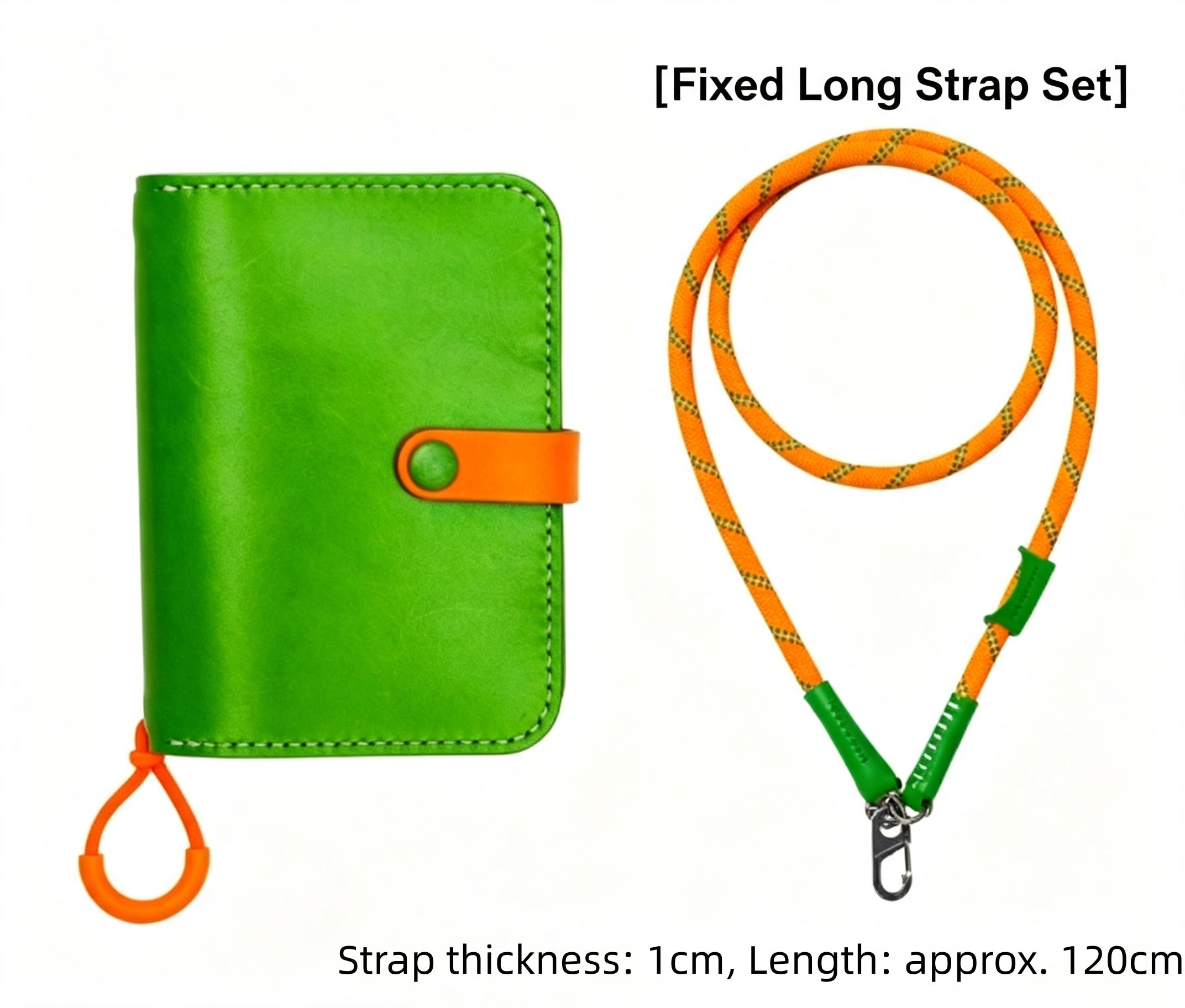 Hand-Stitched Italian Leather Crossbody Wallet for iPhone 18 fold ultra