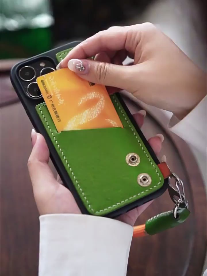 NEEDLEWORK Leather AirPods Cases British Postman Style