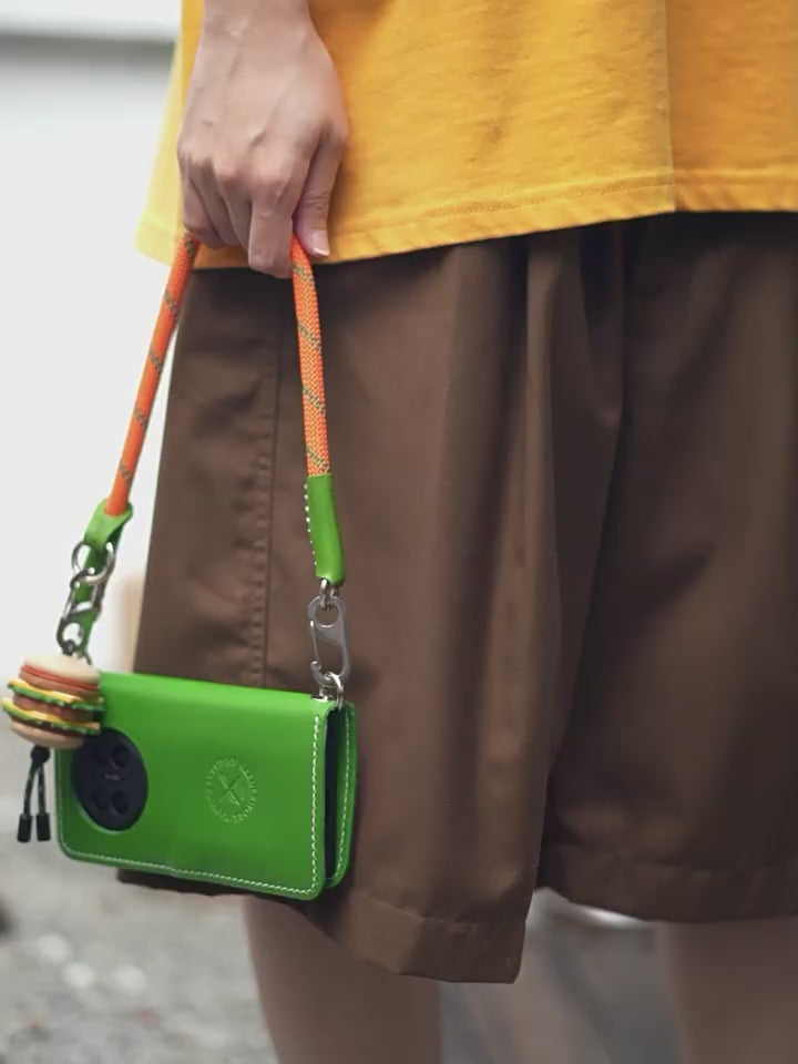 NEEDLEWORK Handcrafted Leather Galaxy Z Fold 5/Fold 6/Fold 7 Flip Cover Wallet Phone Case