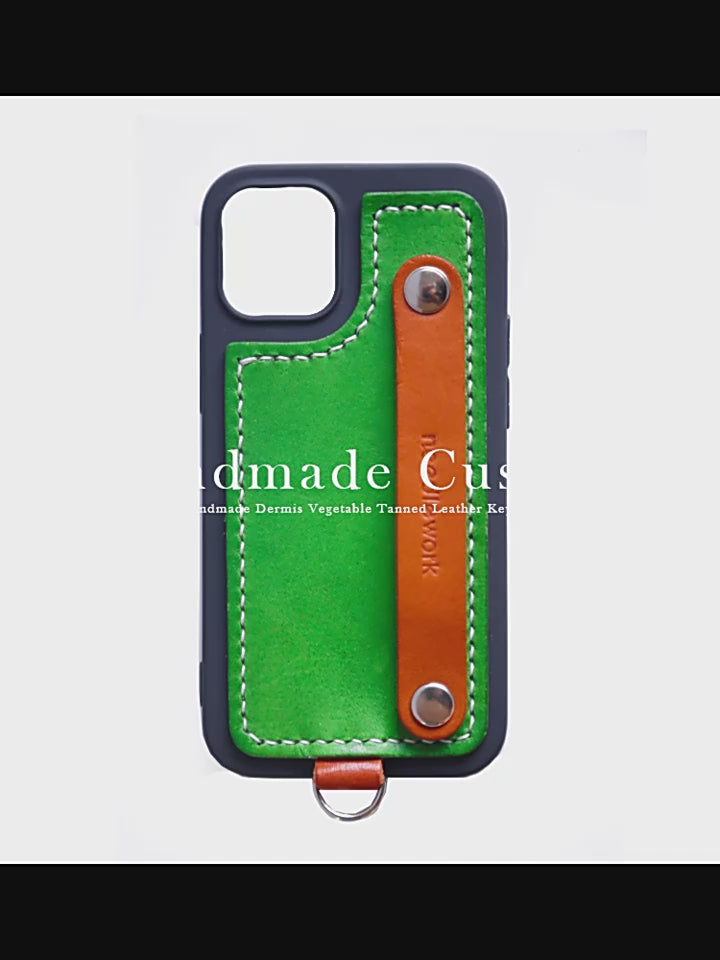 NEEDLEWORK Leather card holder phone case for iPhone 11-17