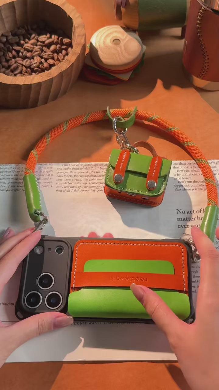 New Arrivals! Needlework iPhone 17 Series Classic Flip cover Wallet/Purse Crossbody phone case