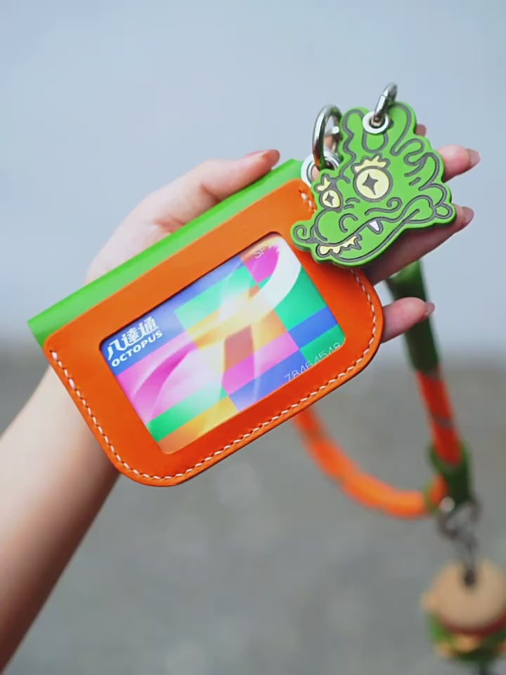 NEEDLEWORK Handmade Leather Card holder